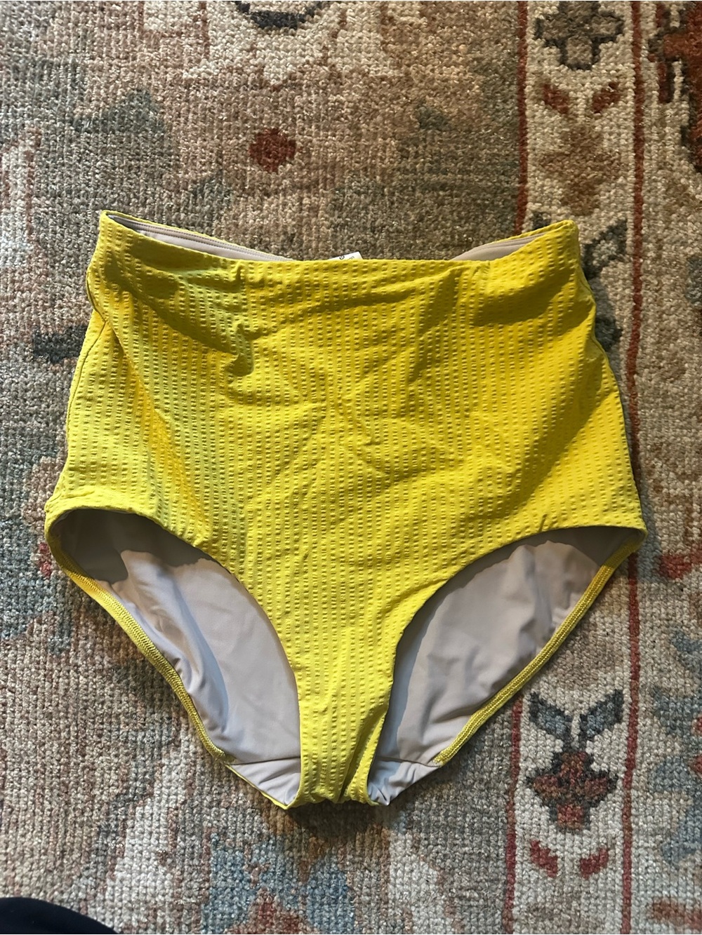 lululemon athletica Bright Yellow High-Waist Bikini Bottoms